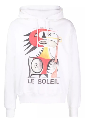 Endless Joy 'Le Soleil' cotton hoodie - White