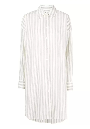 Goen.J oversized-cut shirt dress - Black