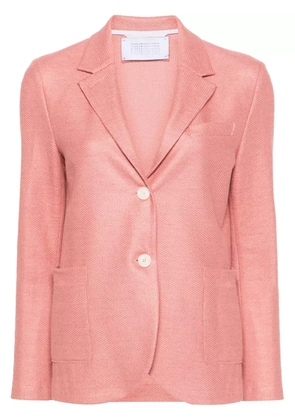 Harris Wharf London knitted single-breasted blazer - Pink