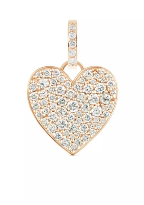 ALINKA 18kt rose gold Caviar Heart diamond pendant