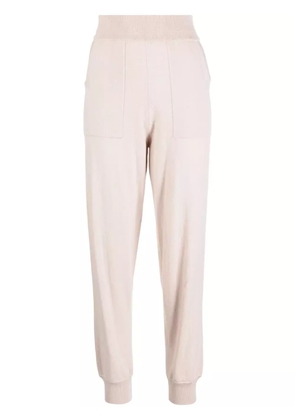 Colombo seam-detail cashmere track pants - Pink