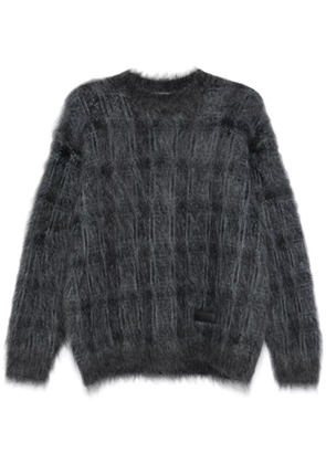 Alexander Wang brushed-effect sweater - Grey