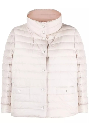 Moorer reversible padded jacket - Neutrals