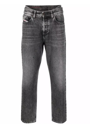 Diesel D-Fining tapered-leg jeans - Grey