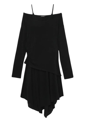 tout a coup asymmetric dress - Black
