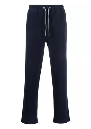 Corneliani straight-leg drawstring track pants - Blue