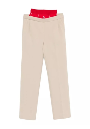 Coperni layered trousers - Neutrals