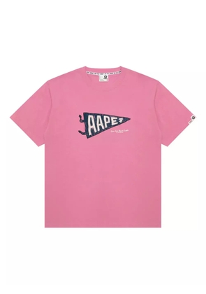 AAPE BY *A BATHING APE® cotton T-shirt - Pink