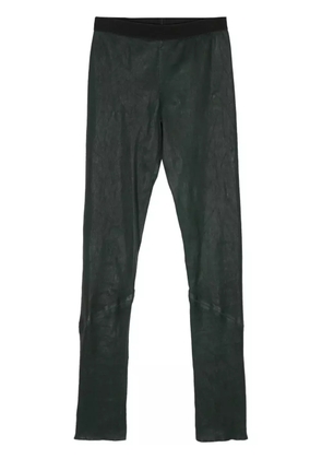 Isaac Sellam Experience leather skinny trousers - Green