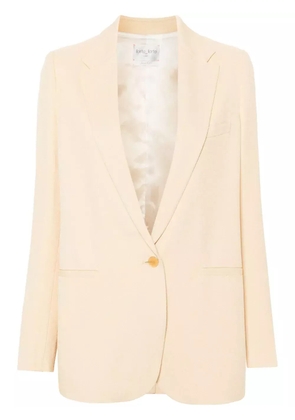 Forte Forte single-breasted blazer - Yellow