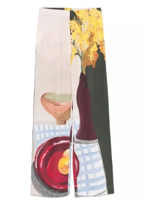 Stine Goya Lemons On A Plate trousers - Yellow
