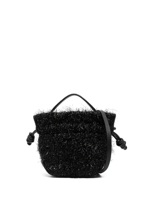 Fabiana Filippi textured crossbody bag - Black