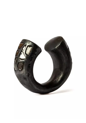 Parts of Four Druid diamond ring - Black