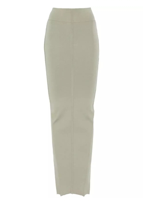 Rick Owens Pillar maxi skirt - Green