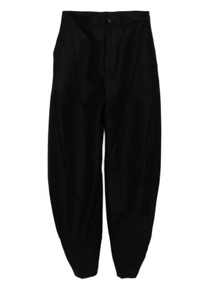 Julius panelled trousers - Black