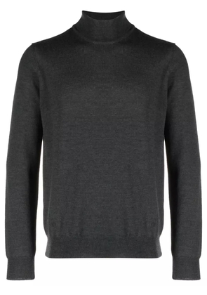 Corneliani roll-neck virgin wool jumper - Grey