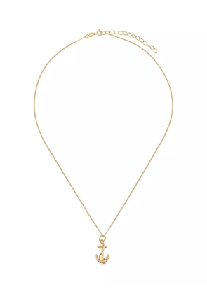 True Rocks anchor pendant necklace - Gold