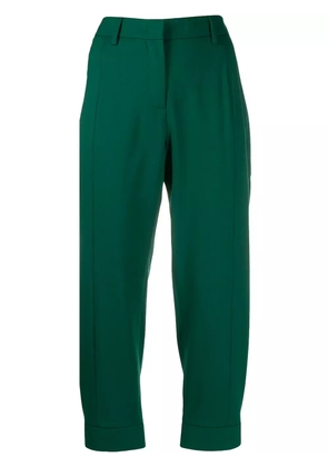 Alberto Biani cropped trousers - Green