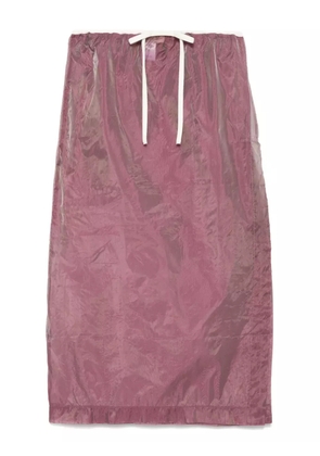 THE M Olimpia midi skirt - Purple