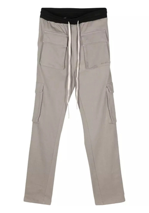 MOUTY embroidered-logo cargo pants - Grey