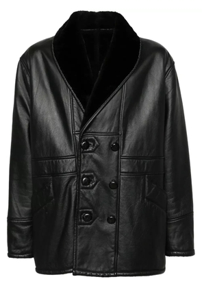 A.N.G.E.L.O. Vintage Cult 1980s double-breasted coat - Black