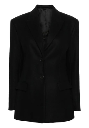 MODES GARMENTS single-breasted wool blazer - Black