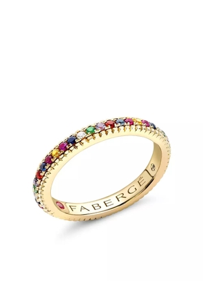 Fabergé 18kt yellow gold Colours of Love Yemulti-stone ring