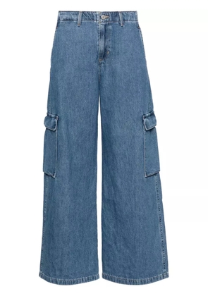 Levi's Baggy mid-rise cargo jeans - Blue