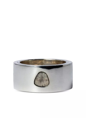 Parts of Four Sistema sterling-silver diamond ring