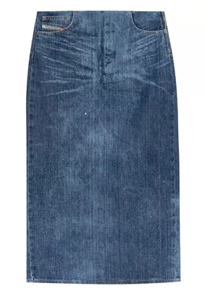 Diesel De-Pra-S3 midi skirt - Blue