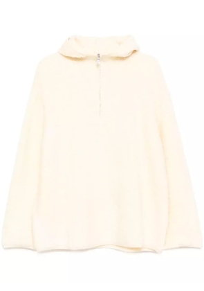 b+ab hooded sweater - White