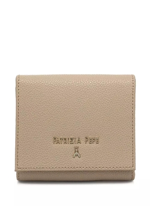 Patrizia Pepe logo-lettering wallet - Neutrals