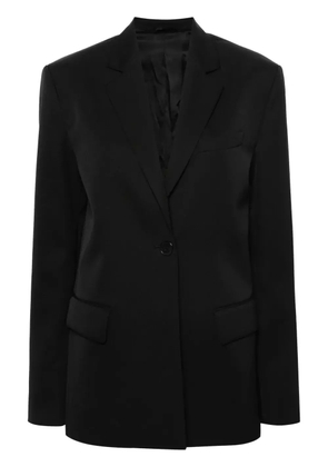 MODES GARMENTS single-breasted wool blazer - Black