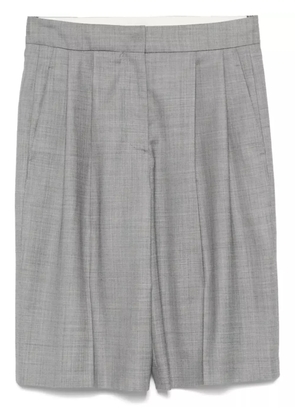 LouLou de Saison check-pattern shorts - Grey
