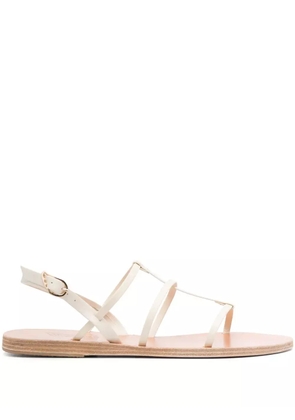 Ancient Greek Sandals Fay flat leather sandals - Neutrals