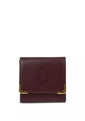 Cartier 1990-2000 coin purse wallet - Red