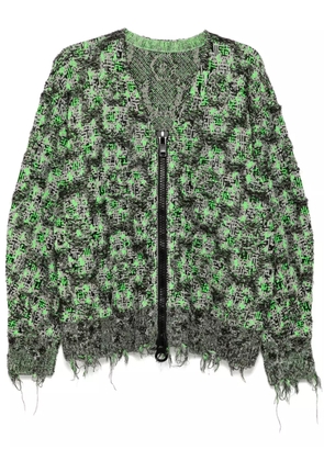 JNBY pattern-printed cardigan - Grey