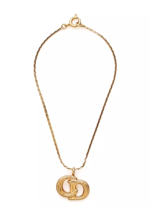 Christian Dior Pre-Owned 2000s CD chain bracelet - Gold