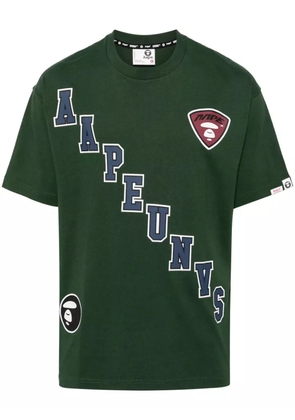 AAPE BY *A BATHING APE® graphic-printed cotton T-shirt - Green