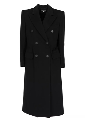 Giorgio Armani Pre-Owned 2000s double-breasted coat - Blue