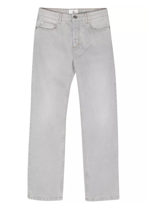 AMI Paris low-rise straight-leg jeans - Grey