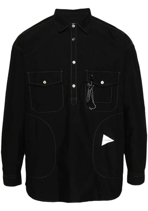 and Wander CORDURA® Typewriter shirt - Black