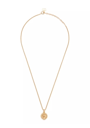 Christian Dior Pre-Owned CD rhinestone necklace - Gold
