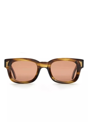 Family Affair rectangle-frame sunglasses - Brown