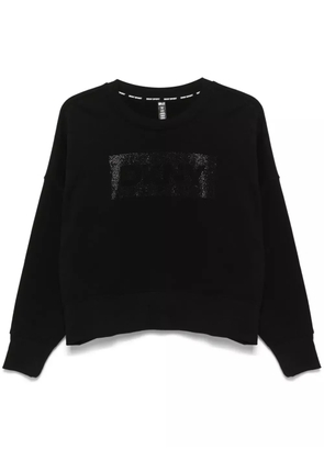 DKNY logo-embellished sweatshirt - Black