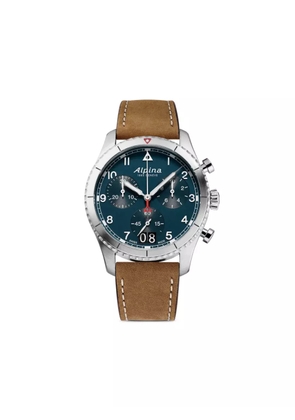 Alpina Startimer Pilot Quartz Chronograph Big Date 41mm - Blue
