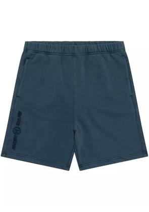 AAPE BY *A BATHING APE® logo-embroidered track shorts - Blue