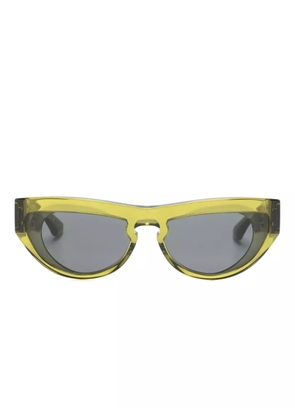Burberry Eyewear transparent cat-eye sunglasses - Green