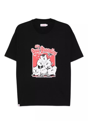 Charles Jeffrey Loverboy graphic-bear-print T-shirt - Black
