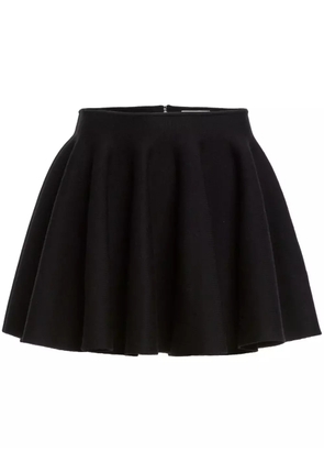 KHAITE The Ulli knitted miniskirt - Black